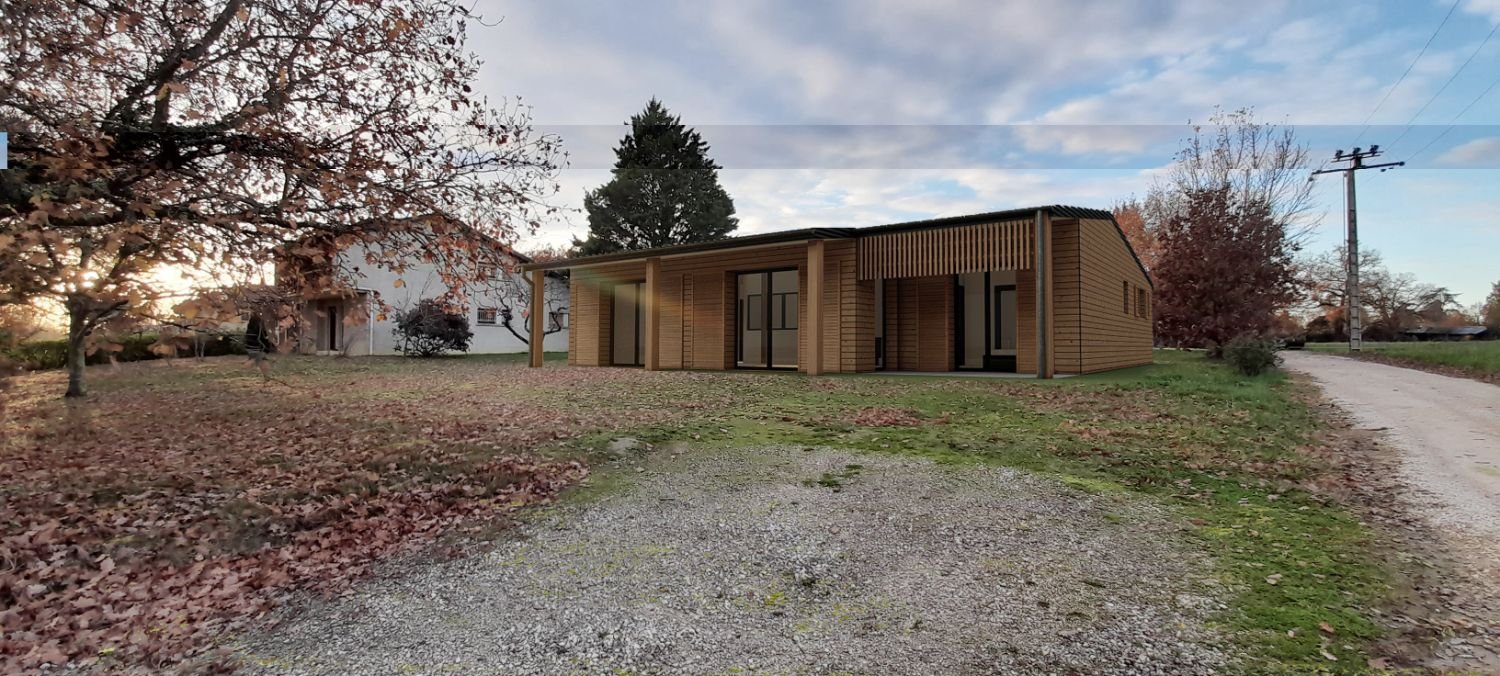 Maison individuelle en bois